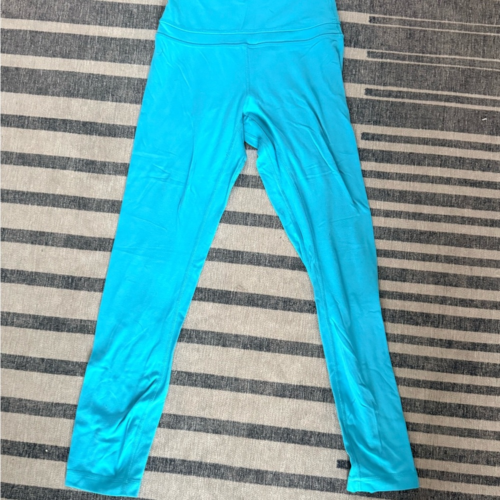 lululemon athletica Bright Turquoise High-Rise Leggings